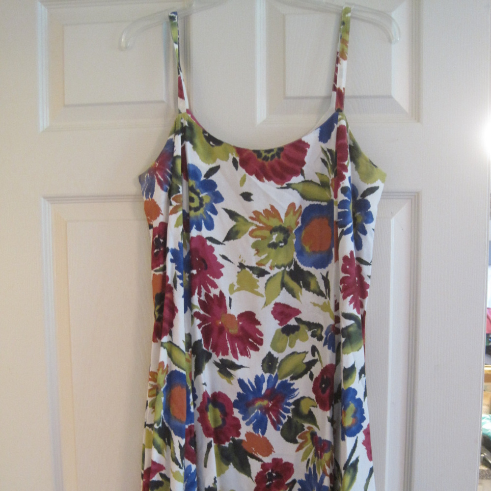 ESPRIT WATERCOLOR FLORAL DRESS